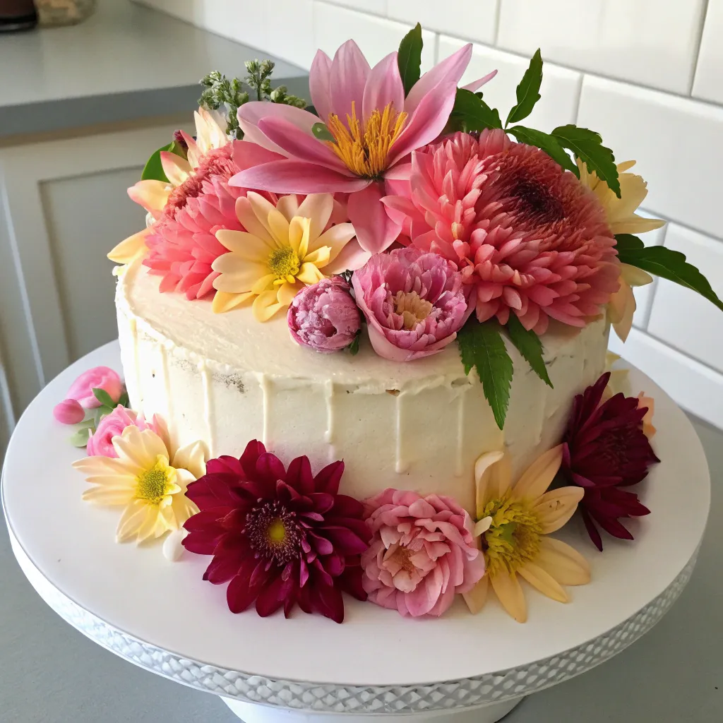 Cake Flower Arrangement Workshop Image